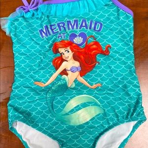 Little Mermaid One piece bathing suit